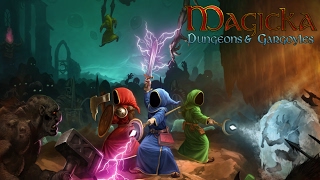 Magicka - Dungeons and Gargoyles - Hard Mode - Deathless - Coop