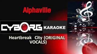 Alphaville Heartbreak City ORIGINAL VOCALS LYRIC SYNC