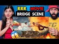 RRR Bridge Dosti Scene Reaction | Ram Charan | Jr NTR Rrr movie reaction