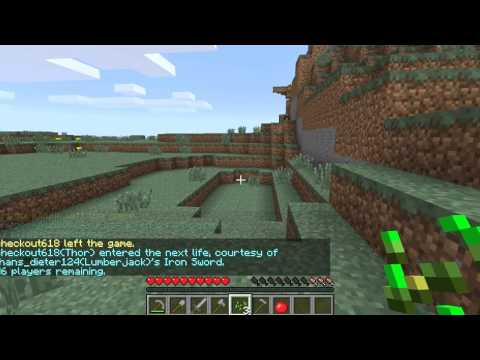 Minecraft Hunger Games #1 Part 1 with Vikkstar123