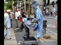 Amazing Human Statues of La Rambla in Barcelona