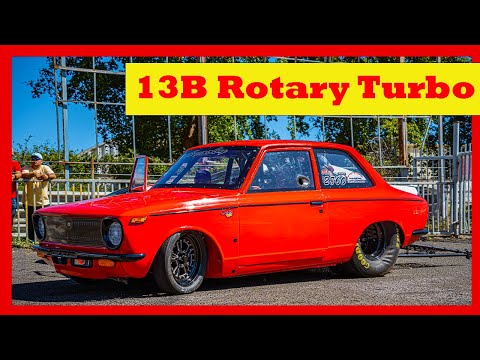 Thumbnail for Rotary 13b Turbo swap Toyota Corrolla 1966 | Carreras de 1/4 milla.Salinas Speed way Drag racing. by Toyota Publica