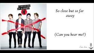 Beside You -5 Seconds Of Summer (Lyrics)
