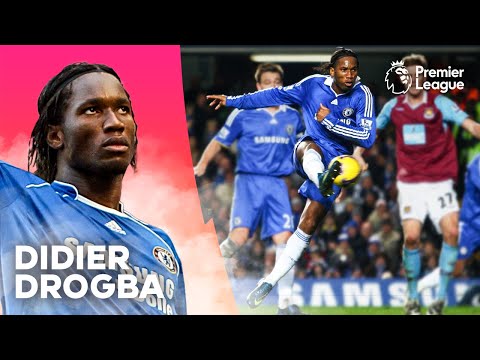 5 minutes of Didier Drogba being the COMPLETE STRIKER! | Chelsea | Premier League