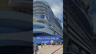 Is this the smallest cruise ship in the world?  #cruiseship #cruise #travel #shorts