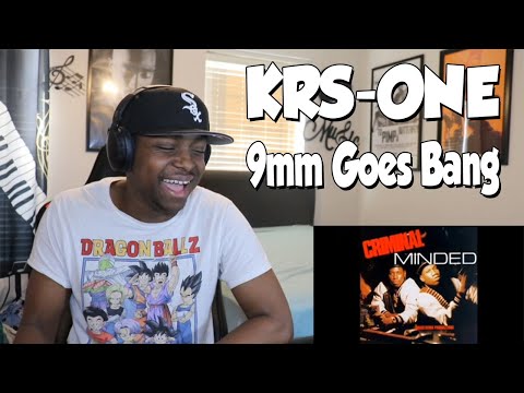 FIRST TIME HEARING- KRS-ONE - 9mm Goes Bang (REACYION)