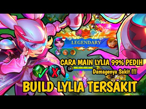 THE MOST PAINFUL LYLIA BUILD SECRET IN 2025! THE MOST PAINFUL LYLIA BUILD IN MLBB