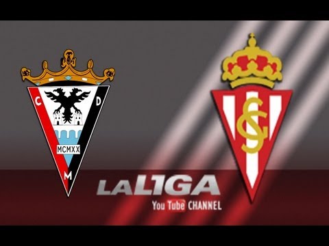 Gol de Espinosa (1-1) en el CD Mirandés -Sporting de Gijón - HD