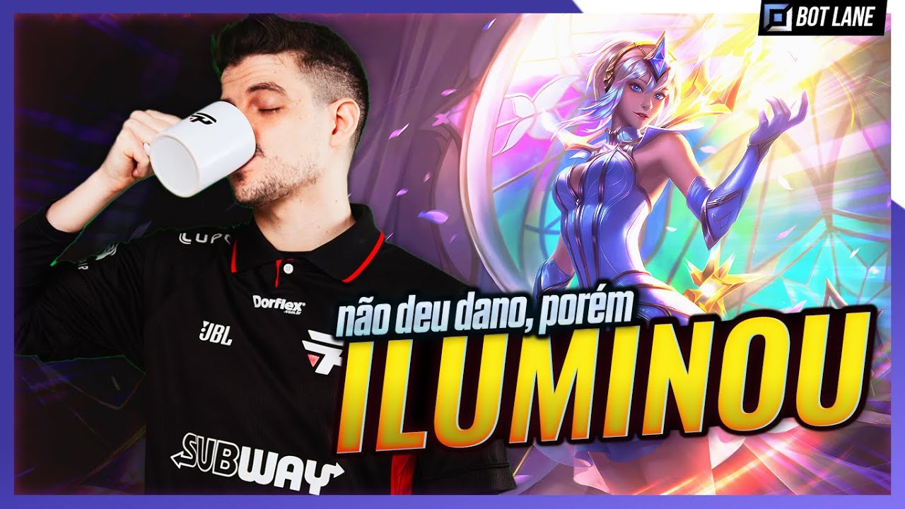 Não é sobre DAR DANO de LUX, e sim AJUDAR OS ALIADOS! ✨