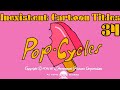 Inexistent Cartoon Titles 34 Pop Cycles 1963