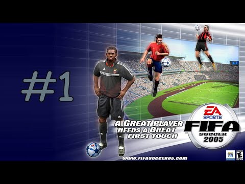 Fifa 2005 Walkthrough #1 (PC) - Premier League - Man United vs Swan