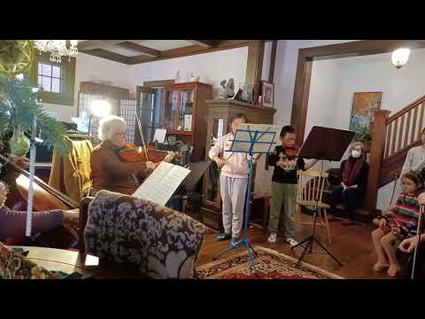 Alisha and Aiden's first quartet