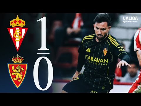 RESUMEN | Real Sporting 1-0 Real Zaragoza | LaLiga Hypermotion