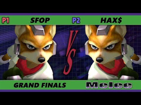 S@X 388 Online GRAND FINALS - Hax$ (Fox) Vs. SFOP [L] (Fox) Smash Melee - SSBM