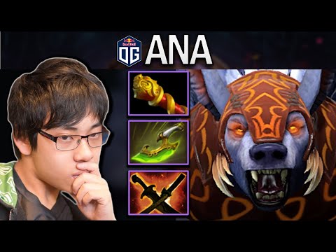 OG.ANA SMURF URSA WITH 25 KILLS - DOTA 2 7.29 GAMEPLAY
