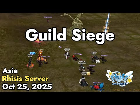 Guild Siege (Rhisis Server) October 25, 2025 | Flyff Universe