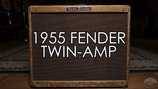 Video thumbnail for "Pick of the Day" - 1955 Fender Twin Amp by Emerald City Guitars