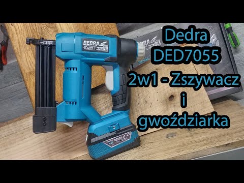 Akumuliatorinis kabiamušis-viniakalis Dedra DED7055, 18V video