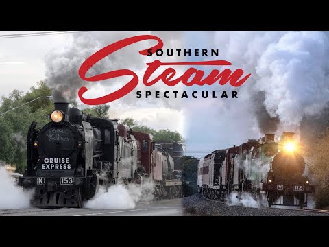 TRIPLE HEADED Victorian Steam! (Cruise Express' Southern Steam Spectacular) | K153, K190, Y112
