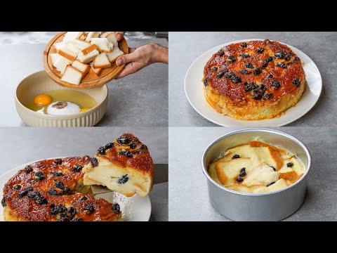 With Bread, Eggs & Raisin You Can Make This Delicious Pudding Dessert Recipe | Bread Pudding Dessert