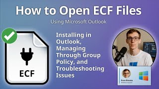 How to Open ECF Files (Microsoft Outlook Add-in)