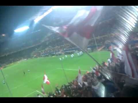 Sevilla 5-1 Betis Gol de Fazio (2-0) Biris Norte 18-11-12