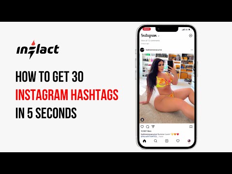Instagram hashtags generator 2022: 30 keywords in 5 seconds
