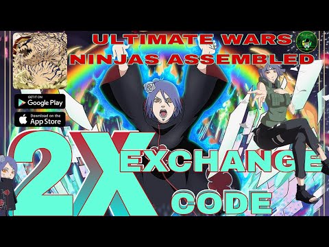 Ultimate Wars Ninjas Assembled New 2X Gift Code 🎁 The Classic storyline Naruto Idle RPG Android/iOS