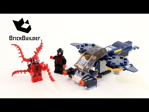 Vidéo LEGO Marvel 76036 :  L'attaque aérienne de Carnage contre le SHIELD