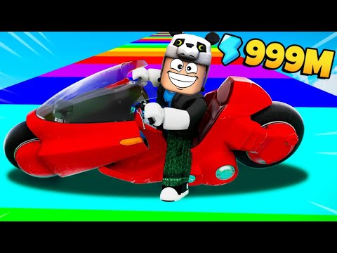 Motorsiklet Yarış Oyununda Geliştim! - Roblox