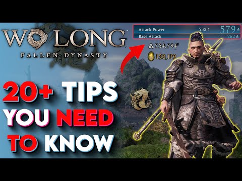 20+ Critical TIPS And TRICKS for Wo Long Fallen Dynasty - Combat Tips, Upgrades, Embedding and More!
