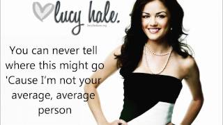 Lucy Hale - Extra Ordinary Lyrics