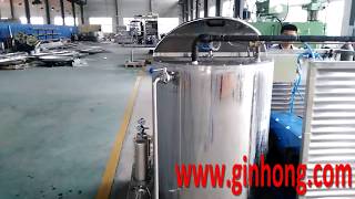 500L perfume making machine with mixing, freezing and filtering