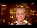 Românii Au Talent 2023 Amira Olosutean A Primit Golden Buzz La Doar 6 Ani