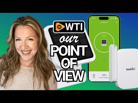 RAINPOINT Smart WiFi Solar Automatic Plant Watering System for House Potted Plants - WTI product video review