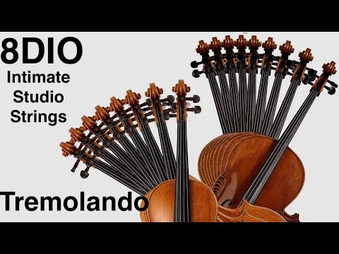 Intimate Studio Strings by 8Dio - Demo of all the presets: Traditional Tremolando (2022)