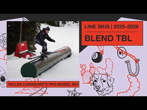 LINE Skis 2026 Blend TBL Skis - Taylor Lundquist's Pro Model Blend