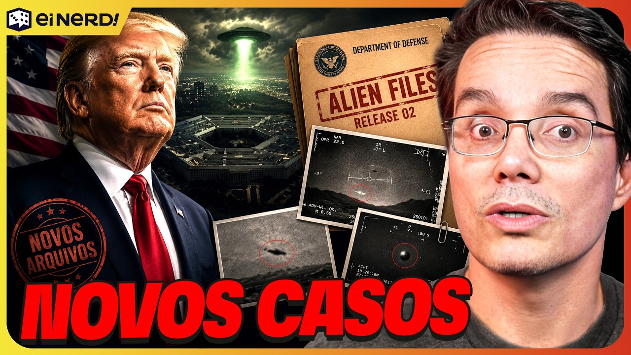 URGENTE! ALIEN FILES - TRUMP LIBERA NOVOS CASOS!