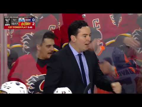 Rough stuff from the Calgary Flames vs Edmonton Oilers game 1 and 2 (2022 NHL)