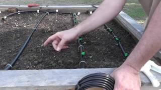 Installing a Drip System for Raised Beds
