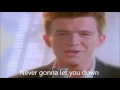 Never Gonna Give You Up Lyrics Rick Astley