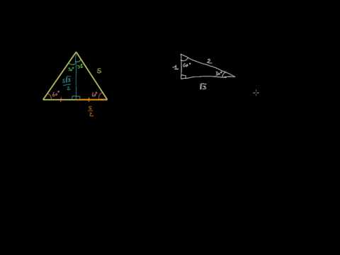 Aire d'un triangle équilateral