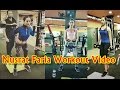 Nusrat Faria Gym Workout Video Bangladeshi Actress Nusraat Faria Fitness Exercise Secret Video