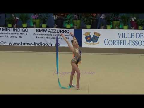 Mirtel KORBELAINEN (EST) ribbon - 2019 Corbeil junior AA