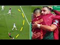 Wow😍 Bruno Fernandes second assists to Ronaldo goal vs Slovakia | Portugal vs Slovakia highlights 🔥