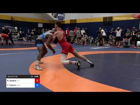 74 Kg Round Of 32 - Ryan Deakin, Titan Mercury Wrestling Club (TMWC) Vs Tony Tolbert, Pennsylvania