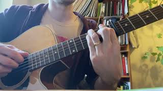 Drawn To The Blood fingerstyle cover tutorial (Sufjan Stevens)
