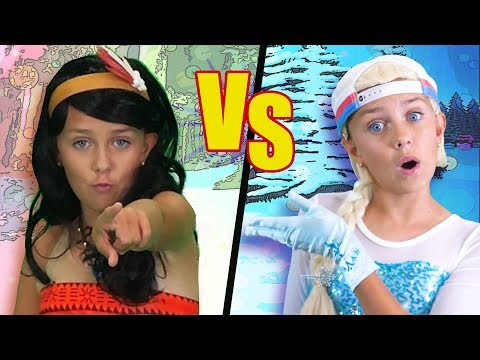 Princess Rap Battle | Elsa VS Moana | Funpop!