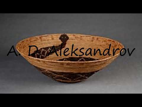 How to pronounce A. D. Aleksandrov?