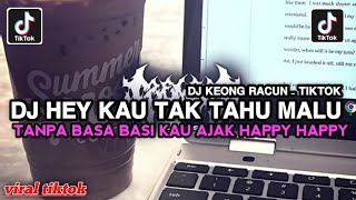 Download lagu HEY KAU TAK TAHU MALU TANPA BASA BASI KAU AJAK HAPPY HAPPY - DJ KEONG RACUN VIRAL TIKTOK TERBARU mp3